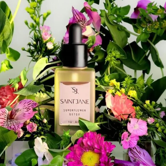 SAINT JANE-Superflower Detox Serum | Luxury,Floral-Infused, Clean Skincare 30ml - Picture 4 of 7